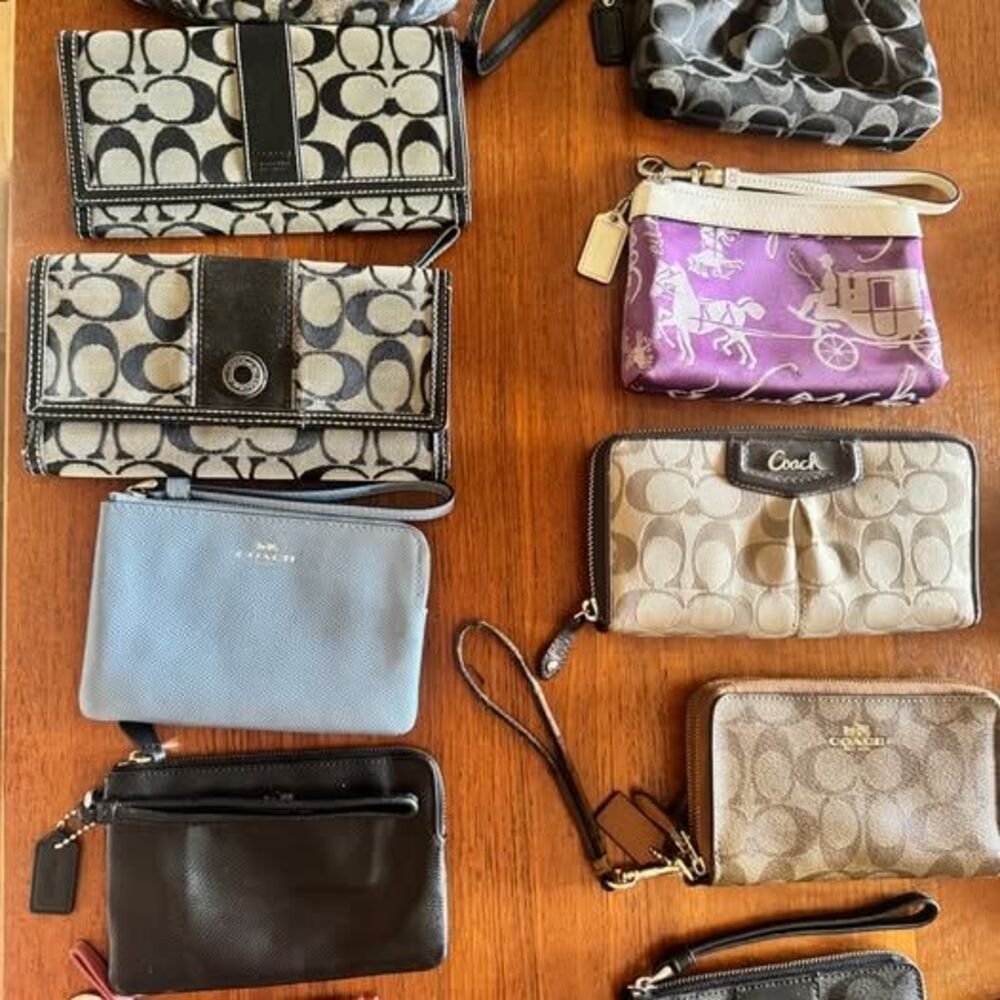 Coach Wallet & Wristlet Lot - Over 50 pieces!!